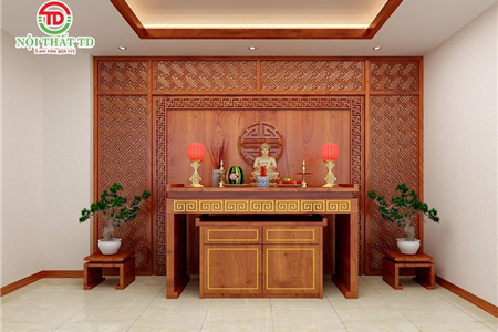 Đặt làm vách ngăn phòng thờ đẹp chất lượng tại Hải Phòng