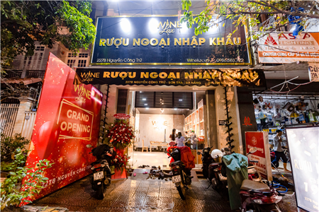 Thiết kế thi công shop rượu đẹp sang trọng giá rẻ tại Hải Phòng