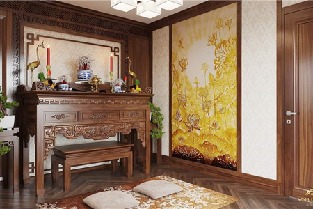Nguyên tắc vàng khi thiết kế phòng thờ trên sân thượng