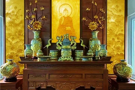 Lập ban thờ phật tại gia và những điều phật tử cần nên biết