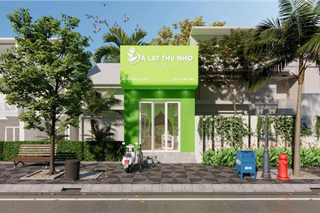 Thiết kế thi công shop thực phẩm sạch tại Hải Phòng