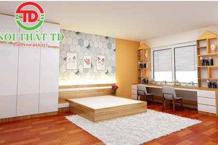 Thiết kế thi công trọn bộ nội thất phòng ngủ đẹp rẻ tại Hải Phòng