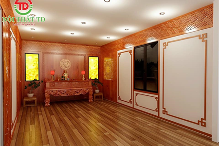 Thiết kế thi công trọn gói phòng thờ An Dương  -Hải Phòng
