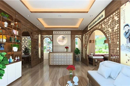 Thiết kế thi công nội thất và biển hiệu spa dưỡng sinh chuẩn đẹp rẻ tại Hải Phòng