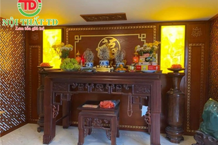 Chi tiết cách bài trí ban thờ chuẩn phong thuỷ cho người mới bắt đầu