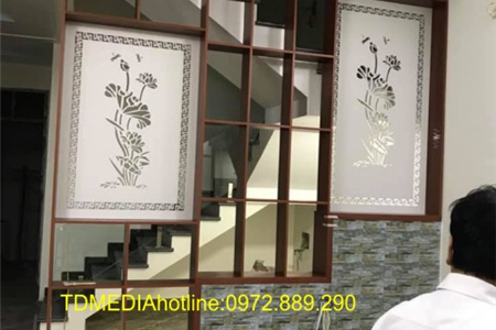 Vách cnc cầu thang điểm nhấn hoàn hảo cho không gian nhà bạn