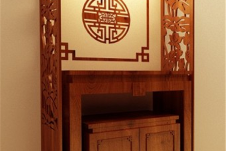 15 trọn bộ phòng thờ kèm vách đẹp rẻ cho nhà chung cư hay nhà nhỏ