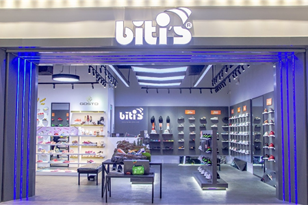 Thiết kế thi công shop giầy thể thao đẹp tại Hải Phòng