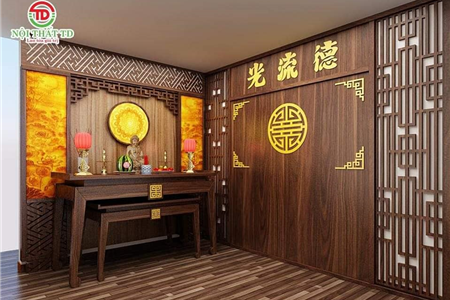 ĐƠN VỊ THIẾT KẾ THI CÔNG PHÒNG THỜ ĐẸP Ở HẢI PHÒNG - UY TÍN SỐ 1 CHUẨN PHONG THUỶ