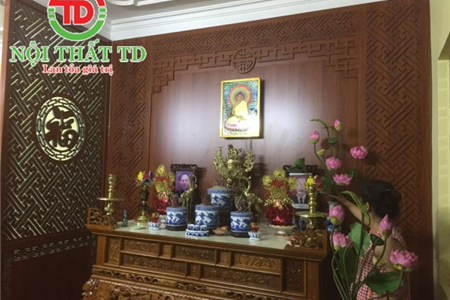 THIẾT KẾ THI CÔNG PHÒNG THỜ ĐẸP CHẤT LƯỢNG -VĨNH BẢO - HẢI PHÒNG
