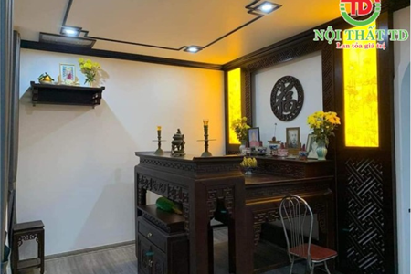 LÀM VÁCH THỜ ĐẸP CHO KHÁCH HÀNG KHU 2 ĐỒ SƠN - HẢI PHÒNG