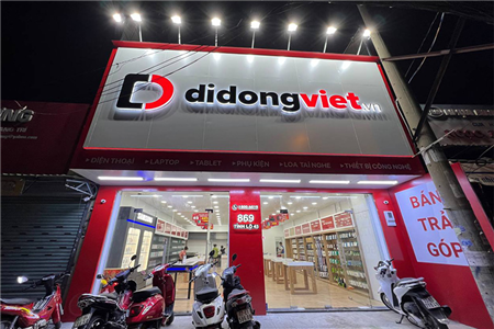 Thiết kế thi công shop phụ kiện điện thoại đẹp rẻ tại Hải Phòng