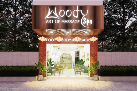Thiết kế thi công biển hiệu và nội thất spa-nail đẹp rẻ tại Hải Phòng